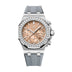 Audemars Piguet Royal Oak Offshore Selfwinding Chronograph 37 mm Salmon Dial with Diamonds Stainless Steel Rubber Strap 26231ST.ZZ.A178CA.01