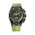 Audemars Piguet Royal Oak Offshore Selfwinding Flying Tourbillon Chronograph 43 mm Black And Green Dial Ceramic Rubber Strap 26622CE.OO.D062CA.01