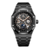 Audemars Piguet Royal Oak Perpetual Calendar Openworked 41 mm Transparent Dial Black Ceramic Bracelet 26585CE.OO.1225CE.01