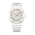 Audemars Piguet Royal Oak Selfwinding 34 mm Silver Dial White Ceramic Bracelet 77350CB.OO.1266CB.01