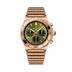 Breitling Chronomat B01 42 mm Olive & Black Dial 18K Red Gold Bracelet RB01344A1L1R1