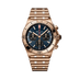 Breitling Chronomat B01 42 Super Bowl LVIII 42 mm Blue and Black Dial 18K Red Gold Bracelet RB01343A1C1R1