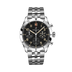 Breitling Classic AVI Chronograph 42 P-51 Mustang 42 mm Bright Black Dial Stainless Steel Bracelet A233803A1B1A1