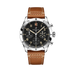 Breitling Classic AVI Chronograph 42 P-51 Mustang 42 mm Bright Black Dial Stainless Steel   Leather Strap A233803A1B1X1