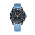 Breitling Endurance Pro 38 mm Black Dial Breitlight Blue Rubber Strap X83310281B1S1