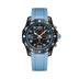Breitling Endurance Pro 44 mm Black Dial Breitlight Blue Rubber Strap X82310281B1S2