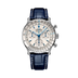 Breitling Navitimer B01 Chronograph 41 mm White Dial Stainless Steel   Leather Strap AB0139A71G1P1