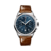 Breitling Premier B01 Chronograph 42 mm Blue Dial Stainless Steel   Leather Gold Brown Strap AB0145171C1P1