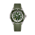 Breitling Superocean Automatic 46 Super Diver 46 mm Olive Green Dial Titanium Rubber Khaki Green Strap E10379D31L1S1