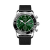 Breitling Superocean Heritage Chronograph 44 mm Green Dial Stainless Steel Rubber Black Strap A13313121L1S1