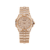 Chopard Alpine Eagle 36 mm Diamond Paved Dial 18k Rose Gold Bracelet 295370-5004