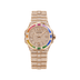 Chopard Alpine Eagle 36 mm Diamond Paved Dial 18k Rose Gold Bracelet 295370-5005