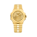 Chopard Alpine Eagle 41 mm Golden Dial 18k Yellow Gold Bracelet 295363-0001