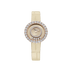 Chopard Happy Diamonds Joaillerie 29 mm Beige Dial with Diamonds 18k Rose Gold   Leather Strap 205369-5002