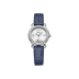 Chopard Happy Sport 25 mm Silver Dial with Diamonds Stainless Steel   Leather Strap 278620-3002