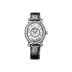 Chopard Happy Sport 29 x 31 mm White Mother-Of-Pearl Dial with Diamonds 18K White Gold   Leather Strap 10A386-5111