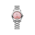 Chopard Happy Sport 30 mm Pink Dial with Diamonds Stainless Steel Bracelet 278590-3012
