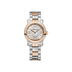 Chopard Happy Sport 30 mm Silver Dial with Diamonds 18K Rose Gold And Stainless Steel Bracelet 278573-6017