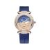 Chopard IMPERIALE Day & Night 36 mm Blue Dial with Diamonds 18k Rose Gold   Leather Strap 385388-5001