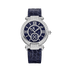 Chopard IMPERIALE Moonphase 36 mm Blue Dial with Diamonds 18K White Gold   Leather Strap 384246-1002