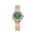 Chopard L'HEURE DU DIAMANT ROUND 26 mm Green Dial with Diamonds 18k Rose Gold Bracelet 10A178-5321