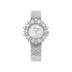 Chopard L'Heure du Diamant Round 30 mm Textured Mother-Of-Pearl Dial with Diamonds 18K White Gold Bracelet @10A391-1100