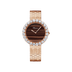 Chopard L'Heure du Diamant Round 35.75 mm Brown Dial with Diamonds 18k Rose Gold Bracelet 10A419-5623