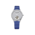 Chopard L.U.C Flying T Twin Ladies 35 mm Diamond Paved Dial Platinum   Leather Strap 131981-9001