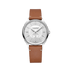 Chopard L.U.C QUALITÉ FLEURIER 39 mm Silver Dial Stainless Steel   Leather Strap 168631-3001