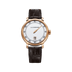 Chopard L.U.C Quattro Spirit 25 40 mm White Dial 18k Rose Gold   Leather Strap 161977-5001