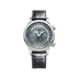 Chopard L.U.C Time Traveler One 42 mm Grey-Blue Dial Platinum   Leather Strap 161942-9001