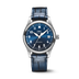 IWC Schaffhausen Pilot’s Watch Automatic 36 mm Blue Dial Stainless Steel Blue Leather Strap IW324008