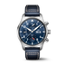 IWC Schaffhausen Pilot's Watch Chronograph 43 mm Blue  Dial Stainless Steel Blue   Strap IW378003