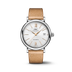 IWC Schaffhausen Portofino Automatic 37 mm Silver Dial Stainless Steel Beige Strap IW458601