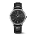 IWC Schaffhausen Portofino Automatic 40 mm Black Dial Stainless Steel Black Leather Strap IW356502