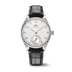 IWC Schaffhausen Portugieser Automatic 40 mm Silver Dial Stainless Steel Black Leather Strap IW358303