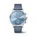 IWC Schaffhausen Portugieser Chronograph 41 mm Blue Dial 18k White Gold Light Blue Strap IW371626