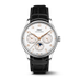 IWC Schaffhausen Portugieser Perpetual Calendar 42.4 mm Silver Dial Stainless Steel Black Leather Strap IW344203