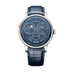 Jaeger-LeCoultre Duometre Quantieme Lunaire 42.5 mm Blue Dial Stainless Steel Leather Strap Q604848J