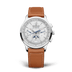 Jaeger-LeCoultre Master Control Chronograph Calendar 40 mm Silver Dial Stainless Steel Leather Strap Q413843J