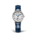 Jaeger-LeCoultre Rendez-Vous Classic Night & Day 29 mm Silvered Grey Dial with Diamonds Stainless Steel Leather Strap Q3468430