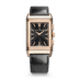 Jaeger-LeCoultre Reverso Tribute Chronograph 49.4 x 29.9 mm Black Dial Rose Gold Leather Strap Q389257J