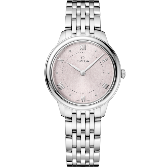 Omega De Ville Prestige 30 mm Silver Dial Stainless Steel Bracelet 434.10.30.60.02.001 - WATCHXNYC