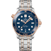 Omega Seamaster Diver 300M 42 mm Blue Dial Stainless Steel and Sedna™ 18k Rose Gold Bracelet 210.20.42.20.03.002