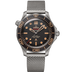 Omega Seamaster Diver 300M 42 mm Brown Dial Titanium Bracelet 210.90.42.20.01.001