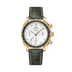 Omega Speedmaster 38  Silver Dial  38 mm 18k Yellow Gold Strap 324.63.38.50.02.004