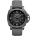 Panerai Luminor BiTempo Titanium DLC - New York 44 mm Grey Dial Titanium Recycled PET Grey Strap PAM01467