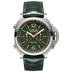 Panerai Luminor Regatta Chrono Flyback 47 mm Military Green Dial Brushed Titanium   Semi-Mat Military Green Leather Strap PAM01299