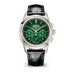 Patek Philippe Grand Complications 41 mm Green Dial Platinum   Leather Strap 5270P-014