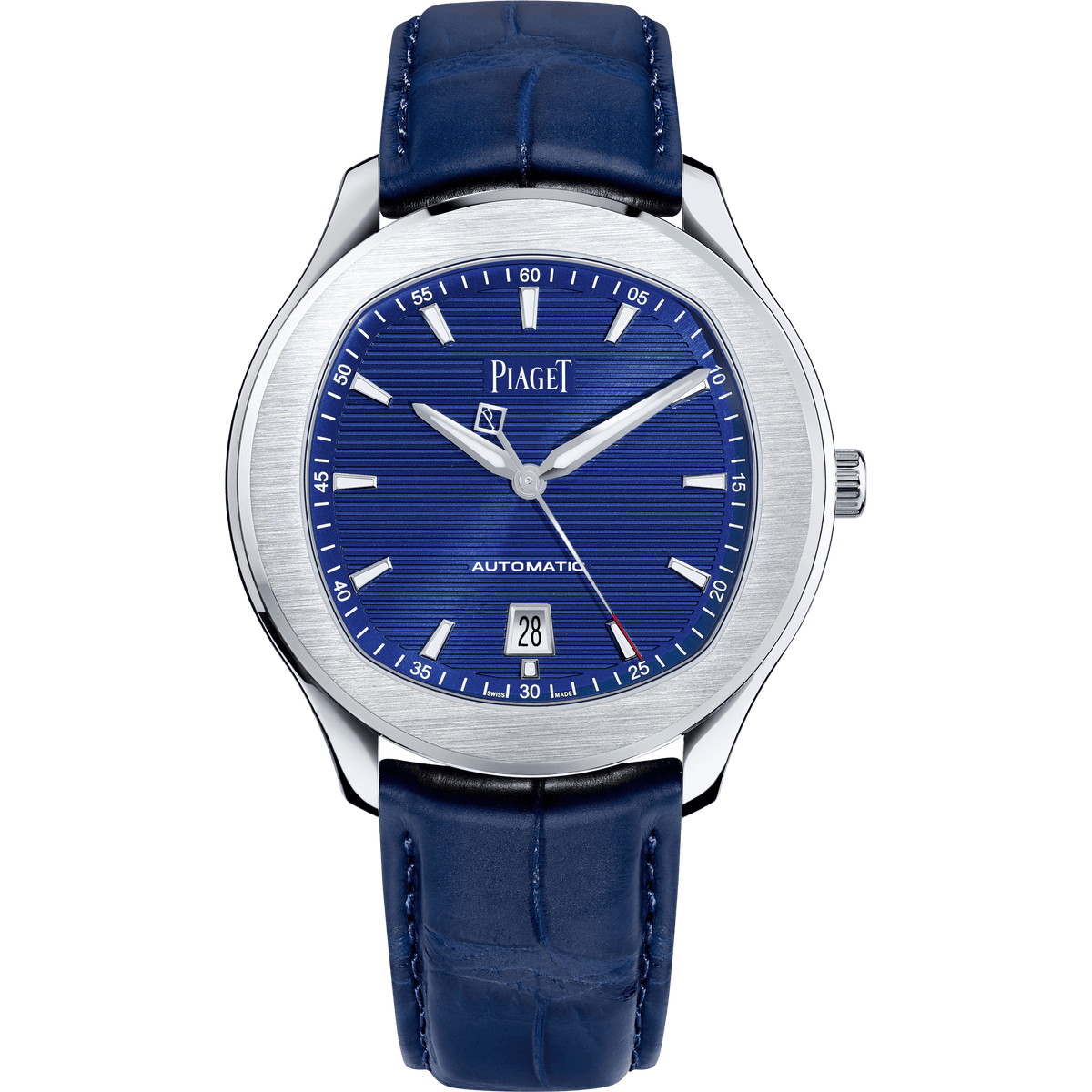 Piaget Piaget Polo Date watch 42 mm Blue Dial Stainless Steel   Strap G0A43001 - WATCHXNYC